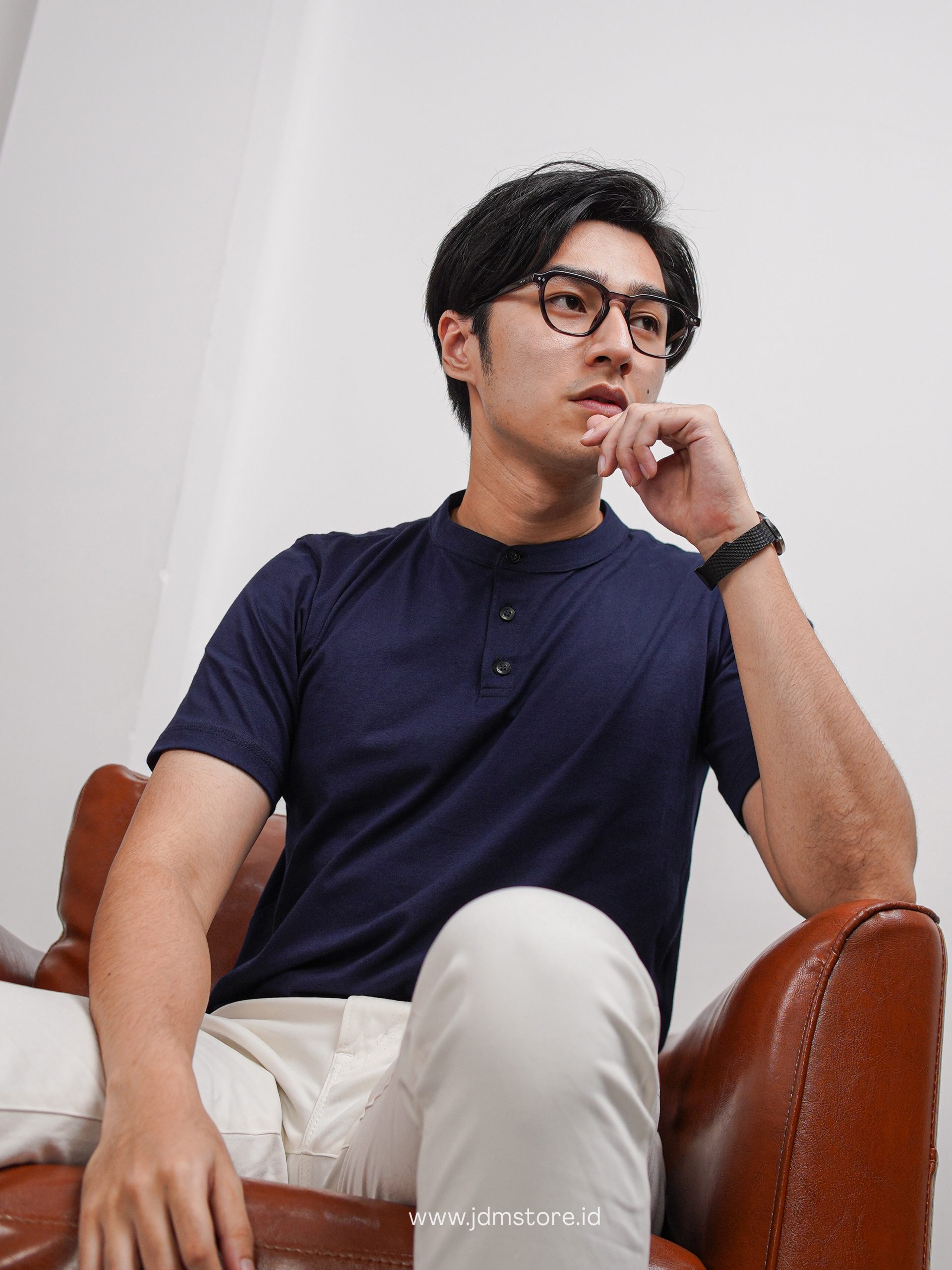 Kaos Polos Pendek Collar Less Combed 30s